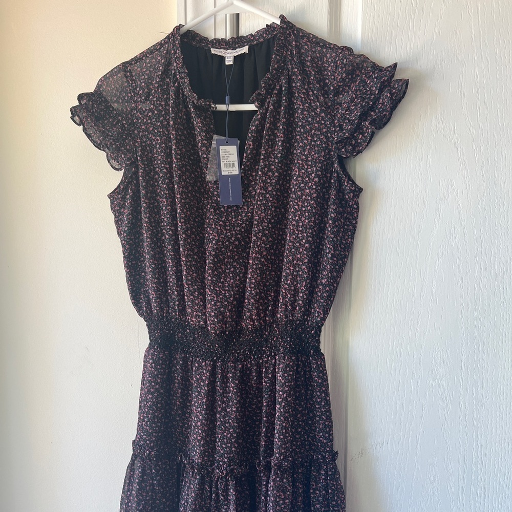 NWT!! Women's Rebecca Minkoff Lillian Floral Dress Size Xxs $188